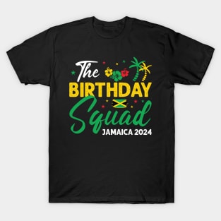Jamaica Squad Vacation Jamaica Bday Queen Gift For Men Women T-Shirt